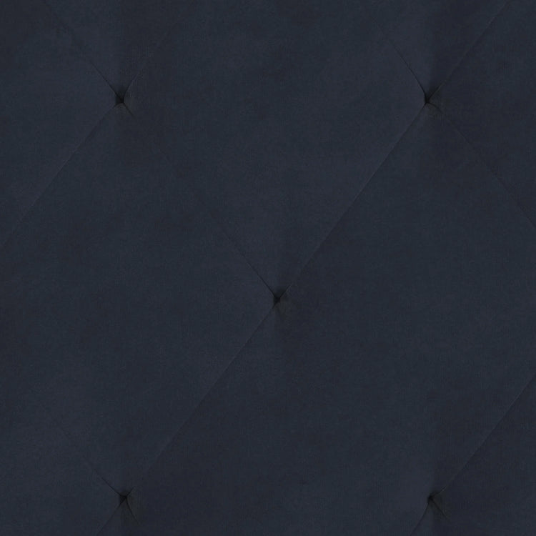 Novogratz Vintage Tufted Futon Blue Velvet Swatch-Better Bed Company