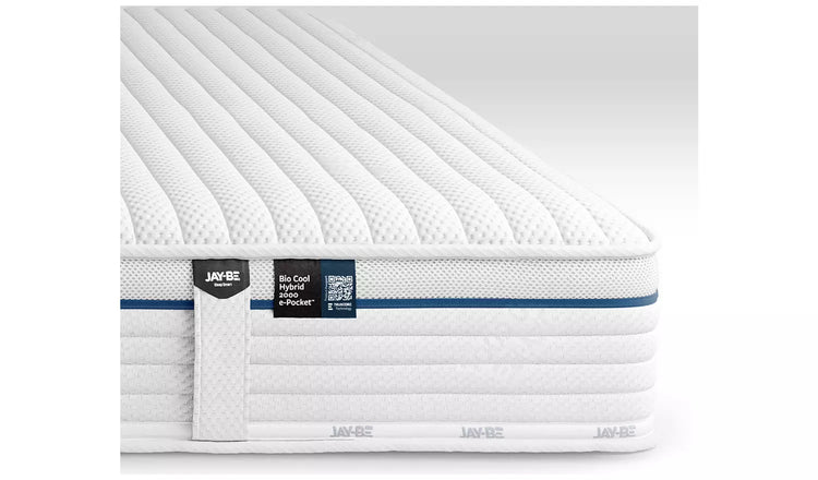 Jay-Be® Bio Cool Hybrid 2000 e-Pocket™ eco-friendly mattress-Better Bed Company