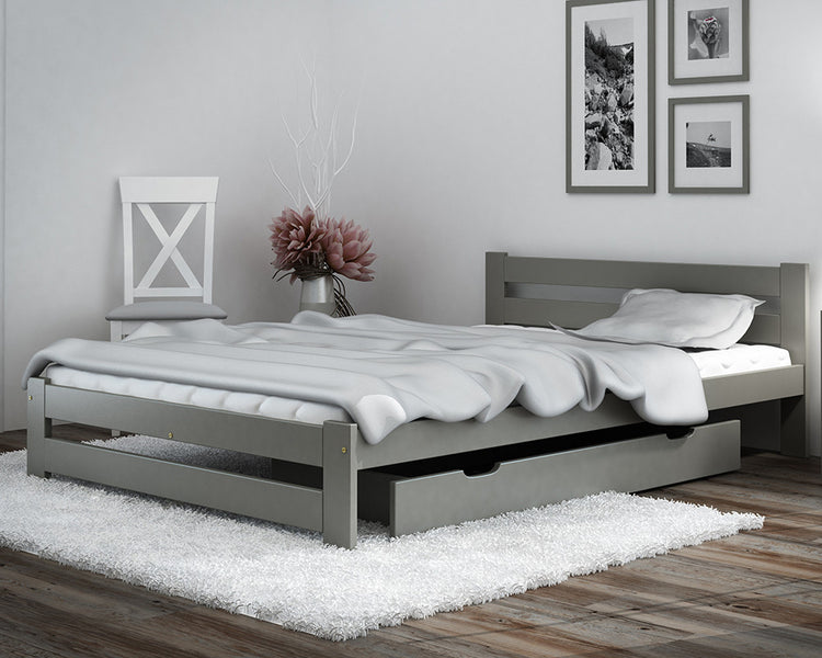 Better Sommer Bed Frame Grey-Better Bed Company