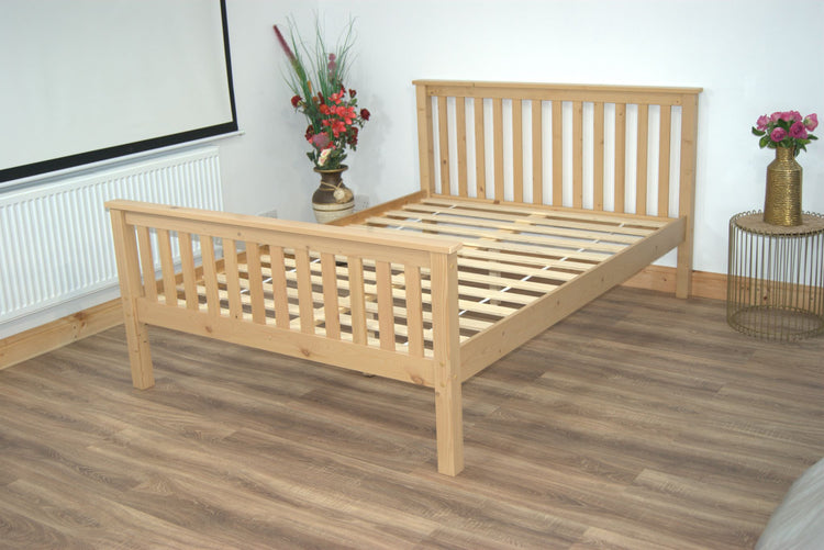 Better Kingswood Bed Frame Double With Slats On Show-Better Bed Company