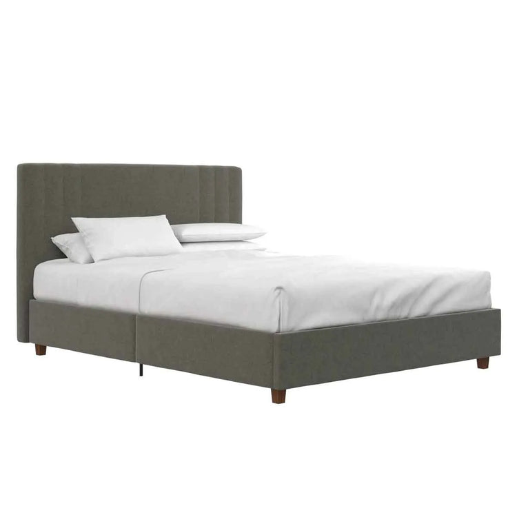 Dorel Charis Upholstered Bed