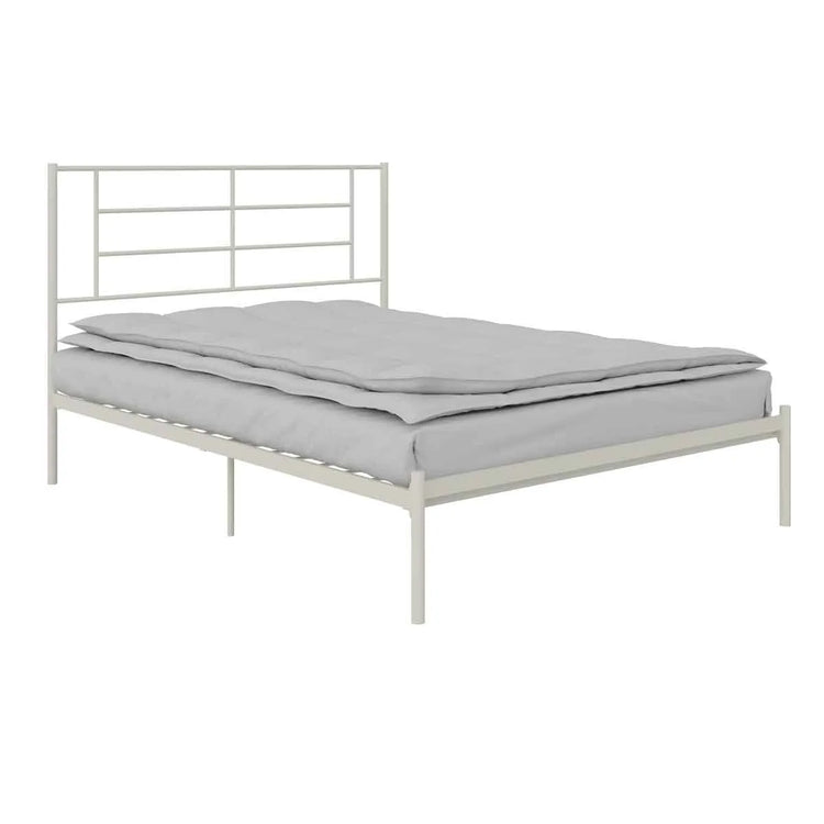 Dorel Jensen Metal Bed White-Better Bed Company