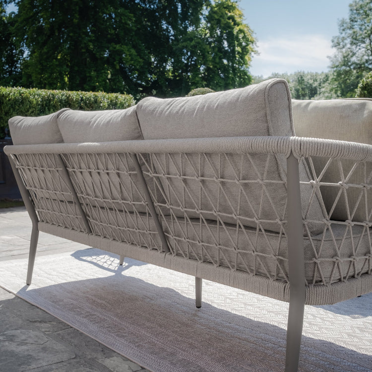 Maze Monaco Rope Weave 3 Seat Sofa Set Back-Better Bed Company