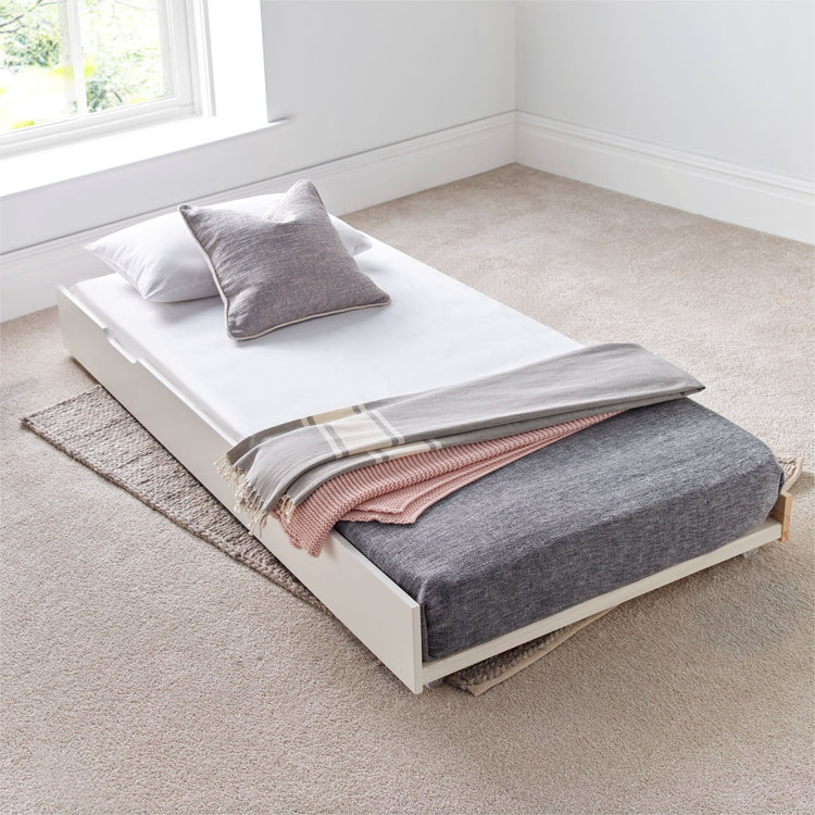 Bedmaster Tyler Guest Bed White Trundle-Better Bed Company