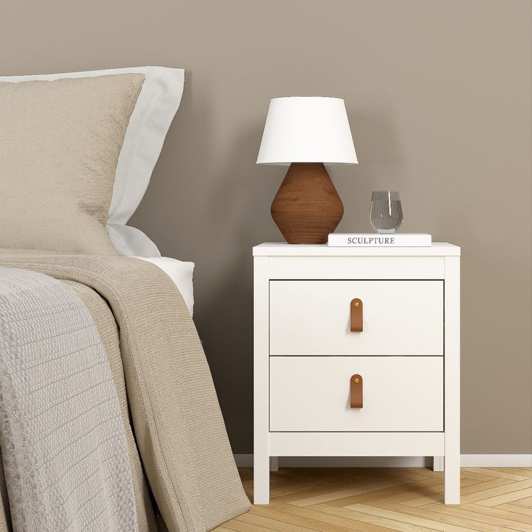 Better Stella Bedroom Furniture Set White Bedside-Better Bed Company