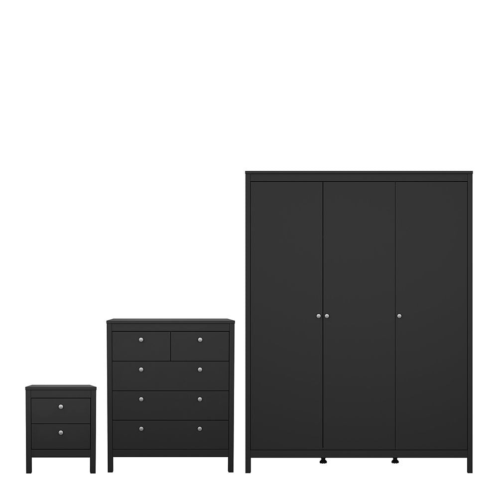 Better Miami Bedroom Furniture Set With 3 Door Wardrobe Better Bed