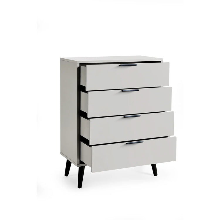 Julian Bowen Alba 4 Drawer Chest-Better Bed Company
