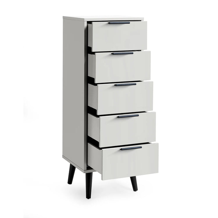 Julian Bowen Alba 5 Drawer Chest-Better Bed Company