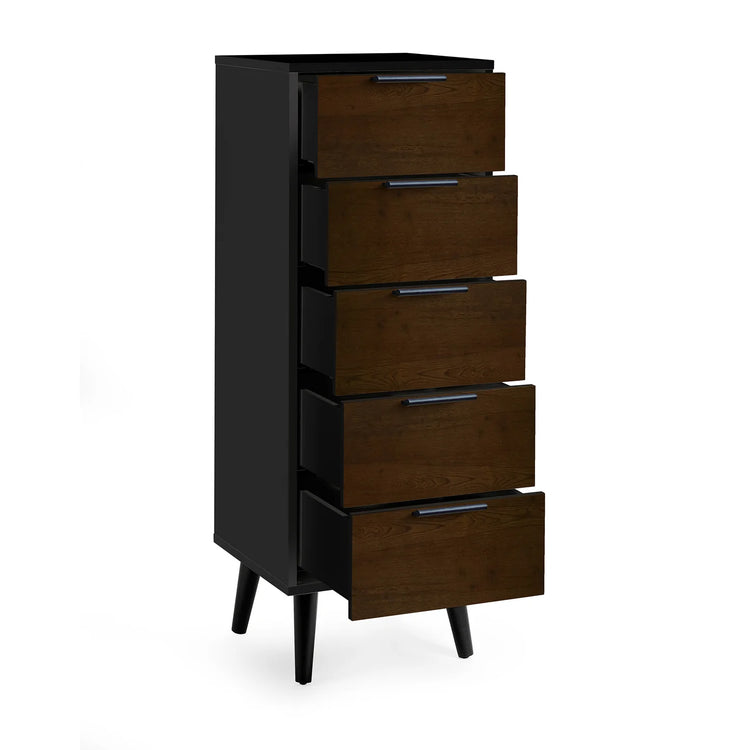 Julian Bowen Alba 5 Drawer Chest-Better Bed Company