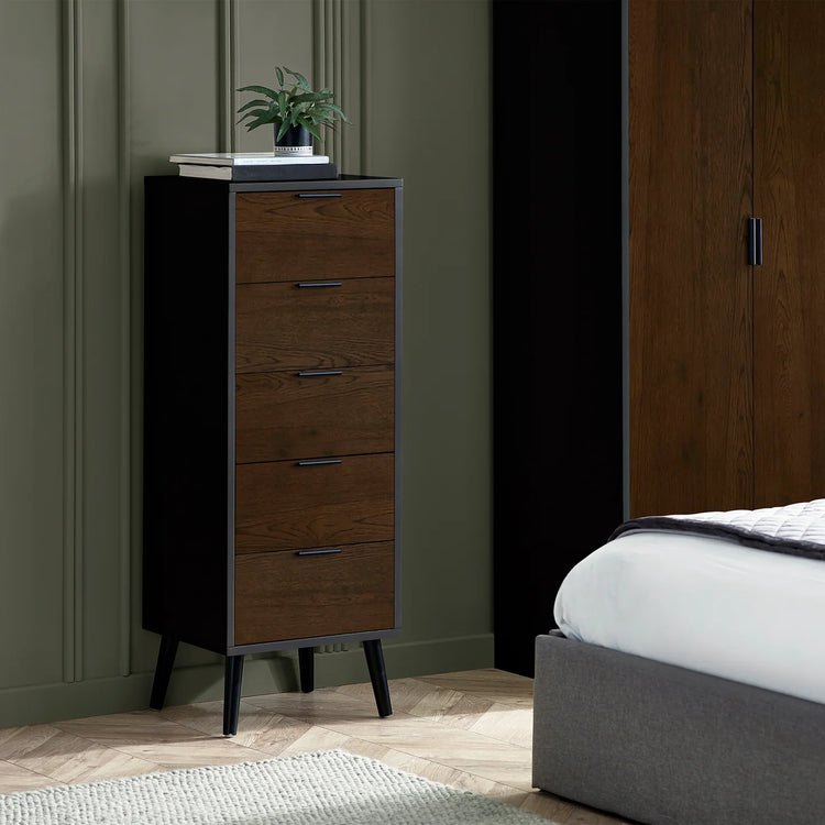 Julian Bowen Alba 5 Drawer Chest-Better Bed Company