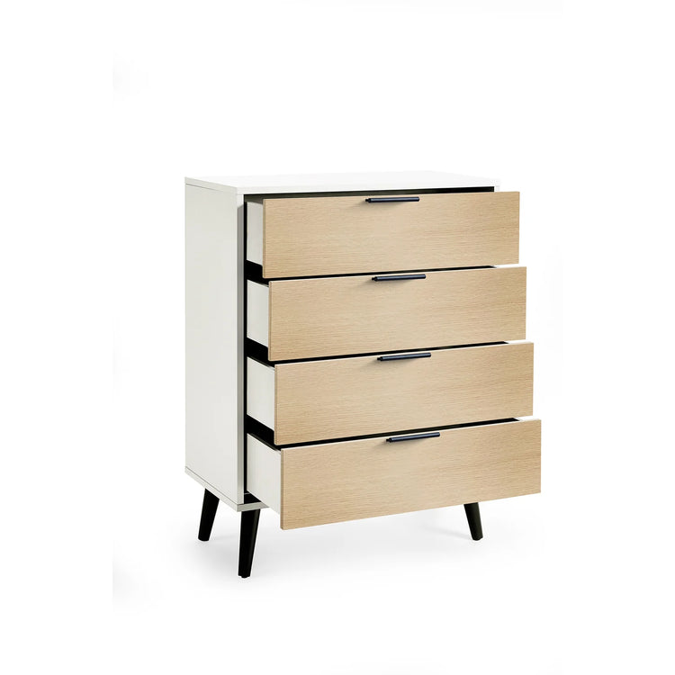 Julian Bowen Alba 4 Drawer Chest-Better Bed Company