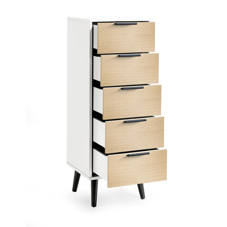 Julian Bowen Alba 5 Drawer Chest-Better Bed Company