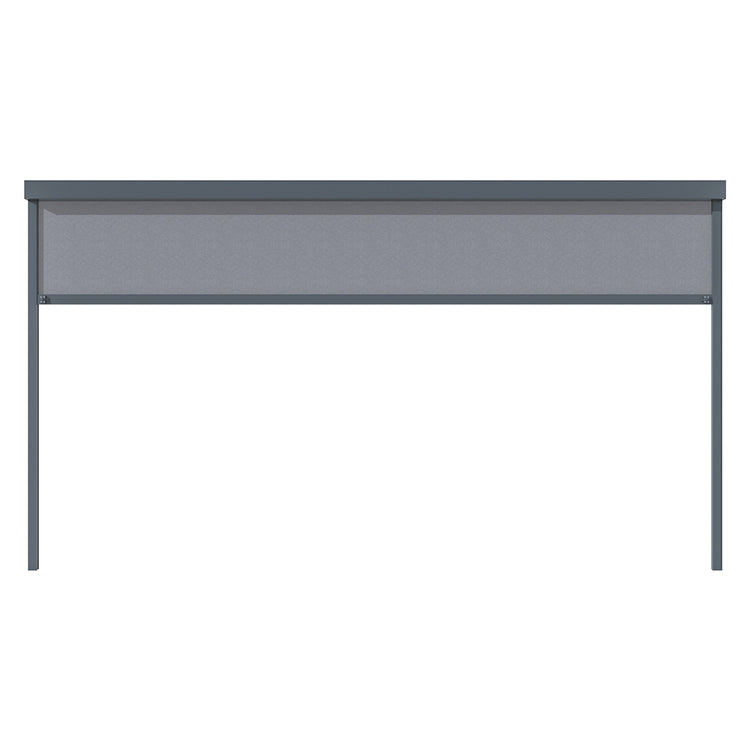 Maze Eden Pergola Aluminium Rectangular 30x40 / Louvre Wall 4m / 3x Blinds White Background Blinds Down-Better Bed Company