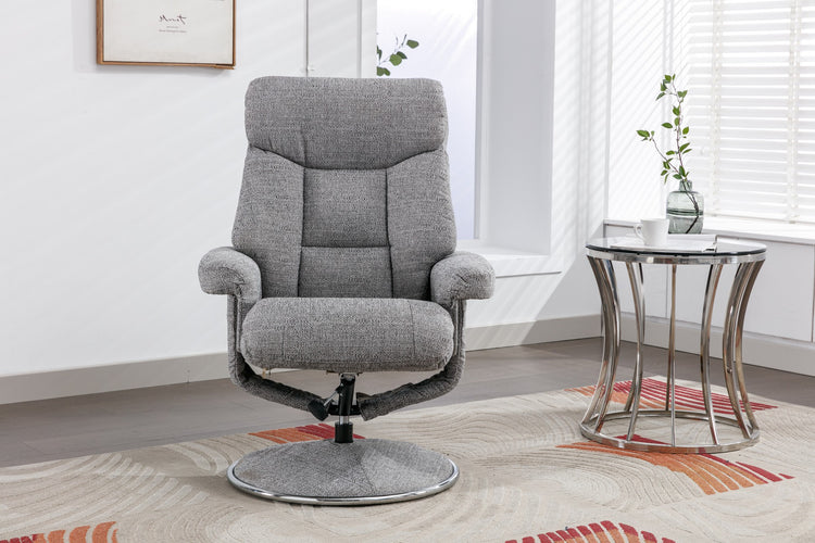 GFA Biarritz Recliner And Foot Stool Lisbon Rock-Better Bed Company