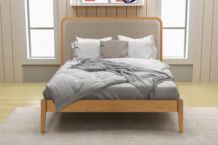 Flintshire Furniture Brynford Oak Bed Frame-Better Bed Company