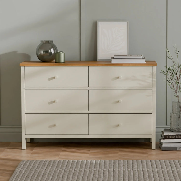Julian Bowen Coxmoor 6 Drawer Chest