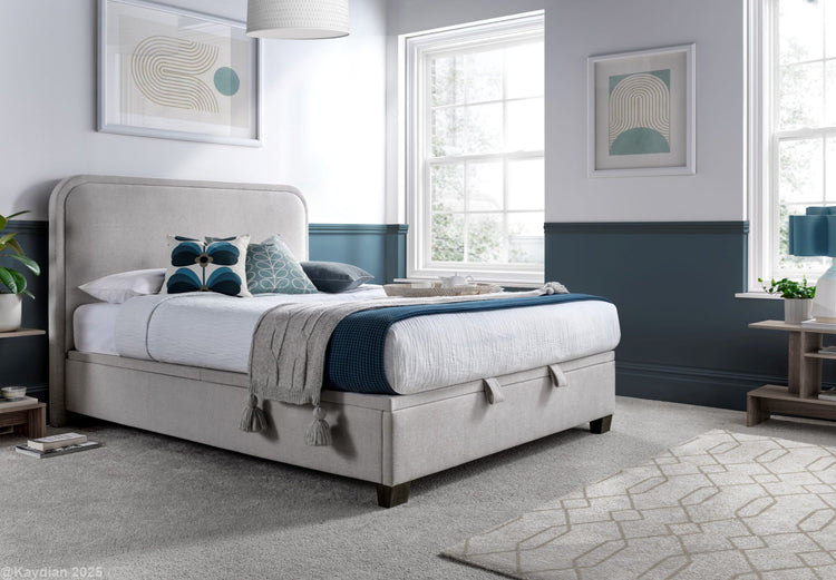 Kaydian Clifton Maskat Clay Ottoman Bed-Better Bed Company
