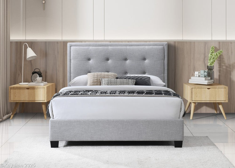Kaydian Gainford Stone Bed Frame From Front-Better Bed Company