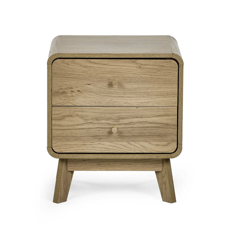 Julian Bowen Ingrid 2 Drawer Bedside-Better Bed Company
