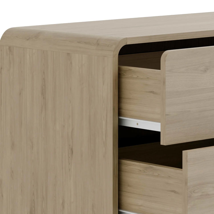 Julian Bowen Ingrid 2 Drawer Bedside-Better Bed Company