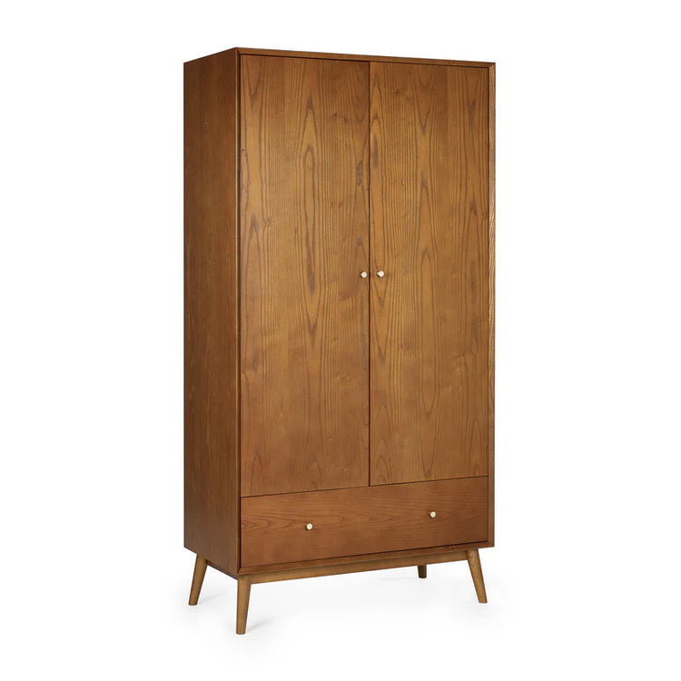 Julian Bowen Lowry 2 Door 1 Wardrobe