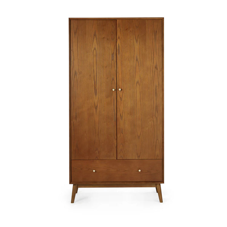 Julian Bowen Lowry 2 Door 1 Wardrobe
