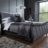 Flintshire Furniture Leona Velvet Bed Frame-Better Bed Company