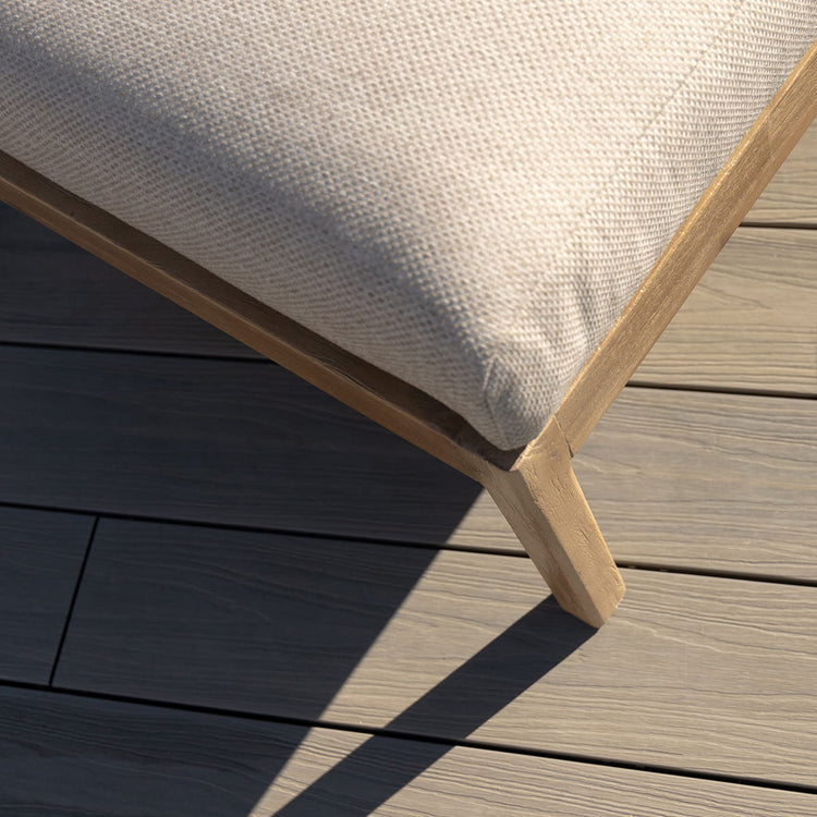 Maze Martinique Double Sunlounger Set Fabric Close Up-Better Bed Company