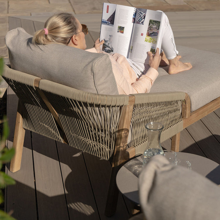 Maze Martinique Double Sunlounger Set From Back-Better Bed Company