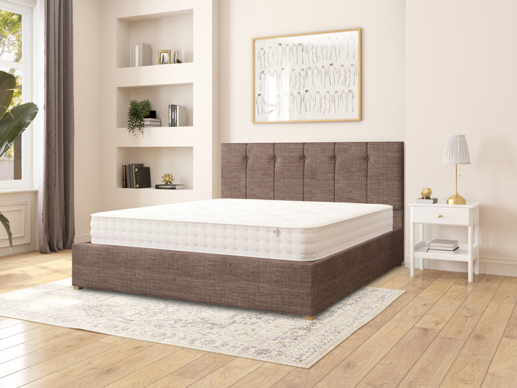 Ederle Fabric Ottoman Bed