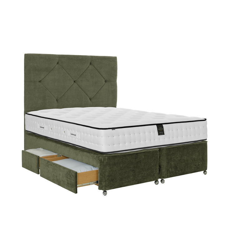 Gainsborough Beds Mayfair 1000 Ultra Firm Divan Bed-Side Drawer-Better Bed Company