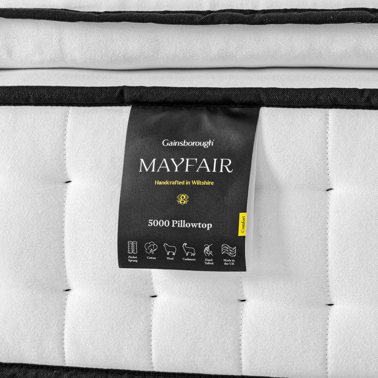Gainsborough Beds Mayfair 5000 Pillow Top Mattress-BetterBed Company