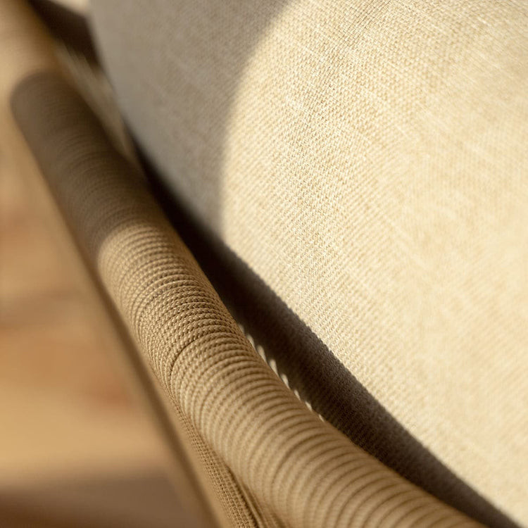 Maze Porto 3 Seat Lounge Set Rope Close Up-Better Bed Company