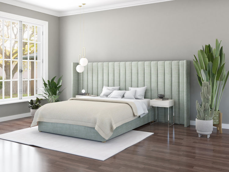 Aspire Grandeur Velvet Ottoman Bed-Pure_Pastel_Cotton-Better Bed Company