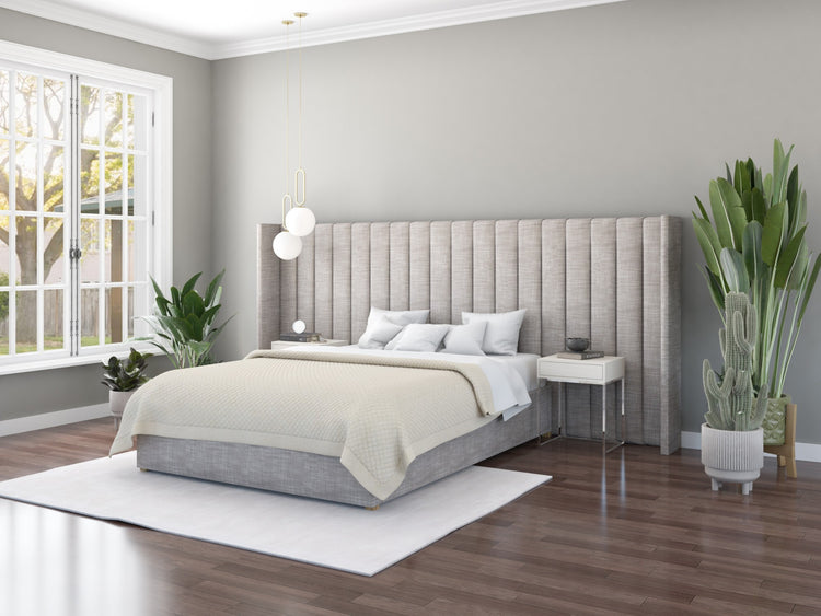 Aspire Grandeur Velvet Ottoman Bed-Pure_Pastel_Cotton-Better Bed Company