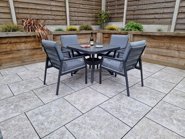 Signature Weave BETTINA Square Dining Set-Better Bed Company