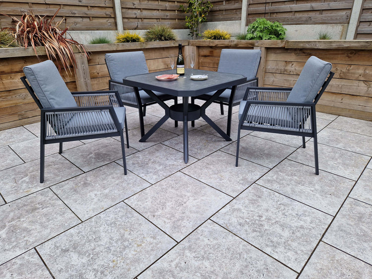 Signature Weave BETTINA Hexagon Dining Set-Better Bed Company