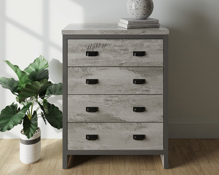 GFW Boston 4 Drawer Chest Of Drawers-Better Bed Company