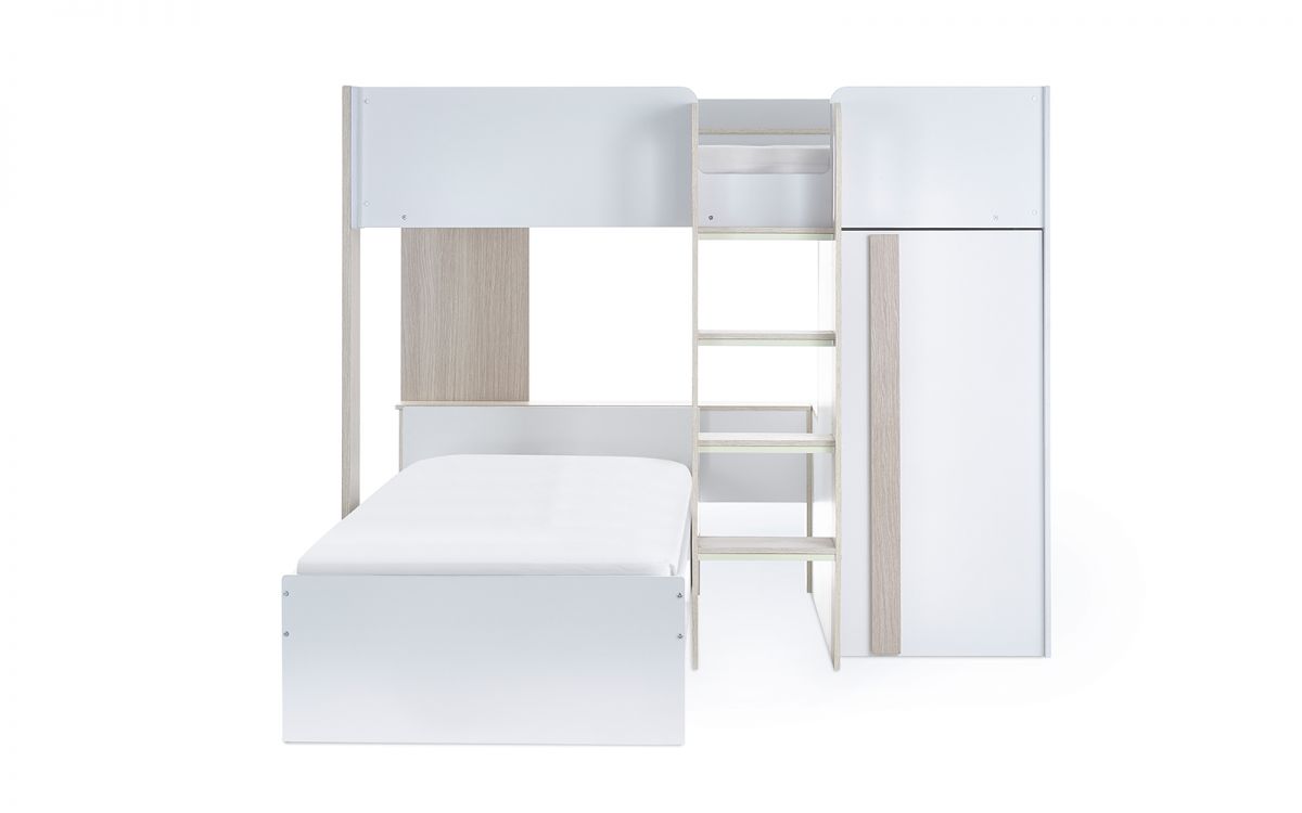 Julian Bowen Horizon Bunk Bed From Front With Bed Out-Better Bed Company
