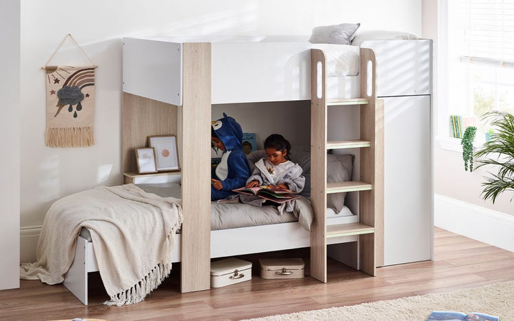Julian Bowen Horizon Bunk Bed With Kids In Bed-Better Bed Company