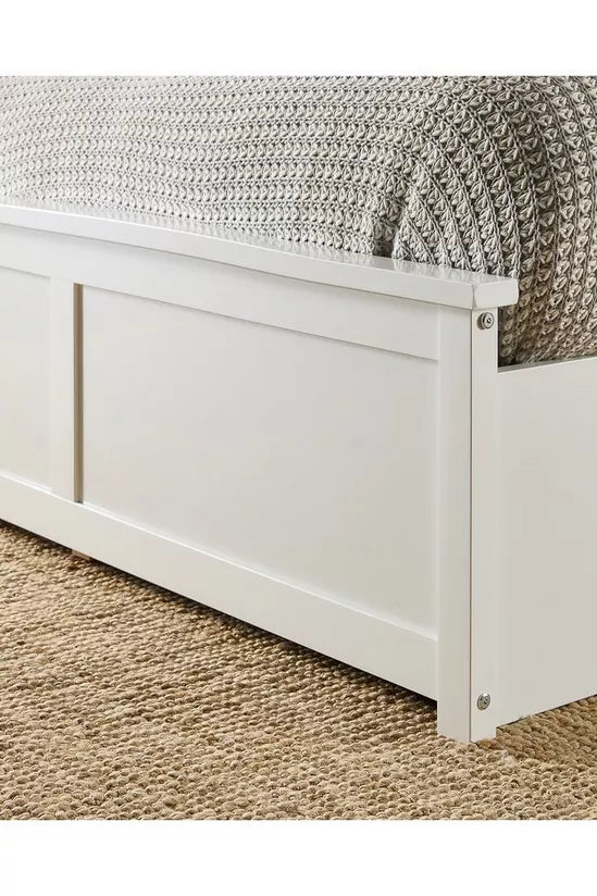 Aspire Atlantic Solid Wood Ottoman Bed Frame Footboard-Better Bed Company