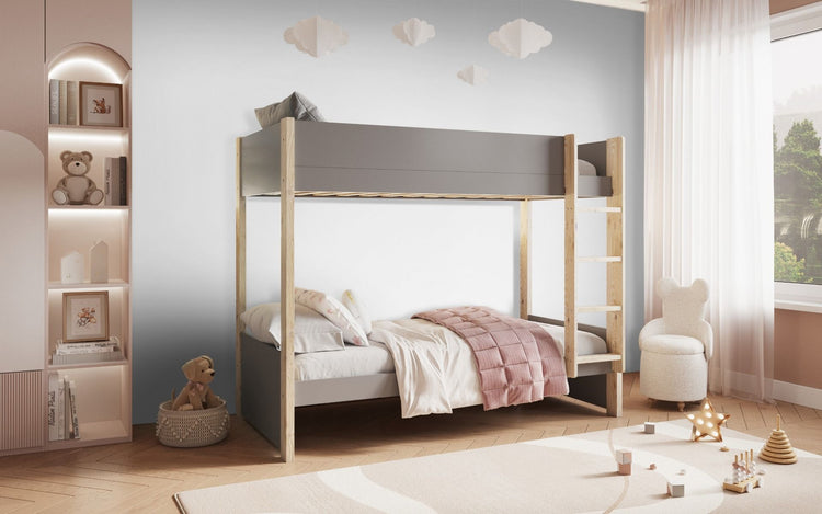 Kids Bunk Beds Jessica Bunk Bed With Trundle With Out Trundle-Better Bed Company