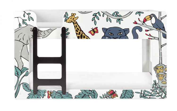 Julian Bowen Safari Bunk Bed White Background From Front-Better Bed Company