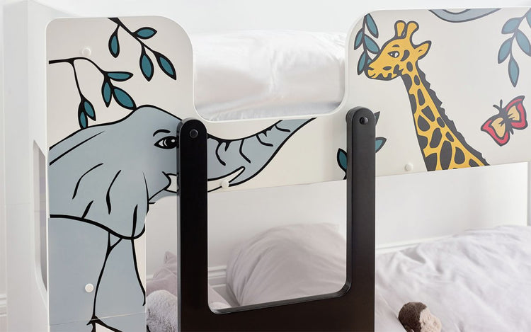 Julian Bowen Safari Bunk Bed Entry Close Up-Better Bed Company