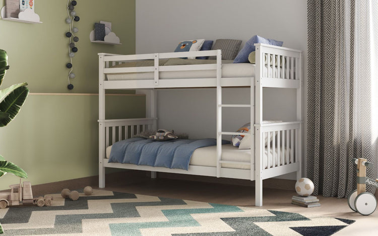 Kids Bunk Beds Maeve New Bunk Bed White-Better Bed Company