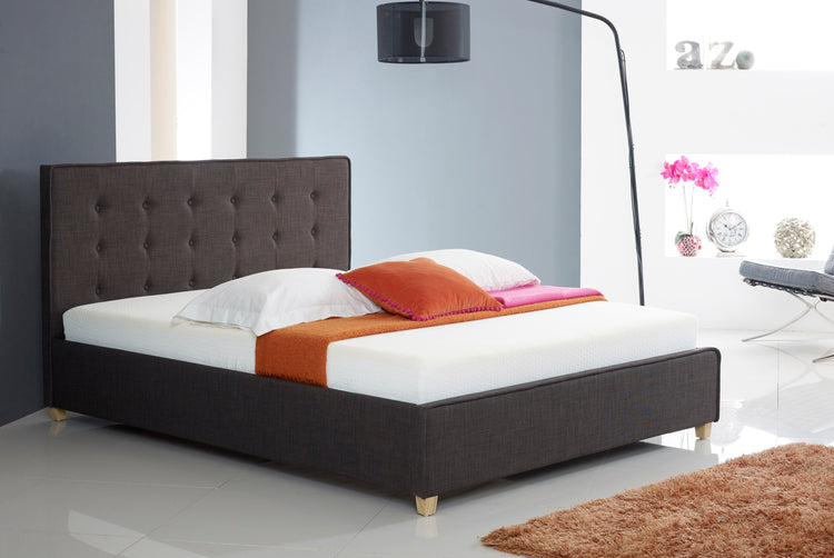 Artisan Fabric Button Bed