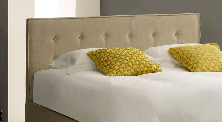 Artisan Fabric Button Bed