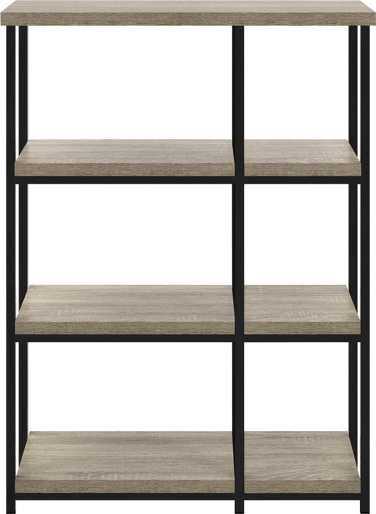 Dorel Home Elmwood Bookcase From Front View-Better Bed Company