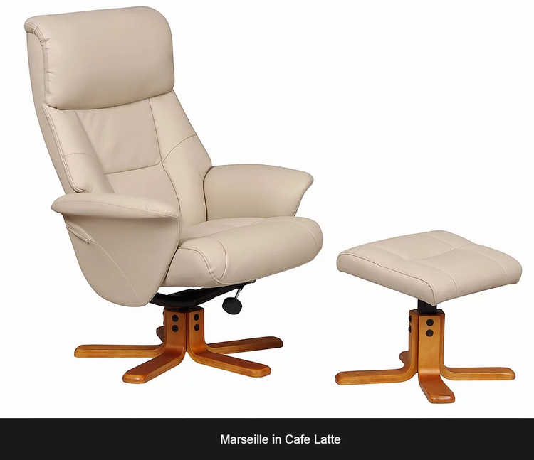 GFA Marseille Recliner And Foot Stool