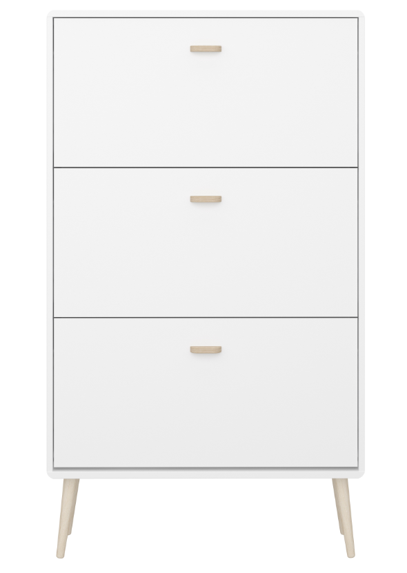 Steens Mino Shoe cabinet White